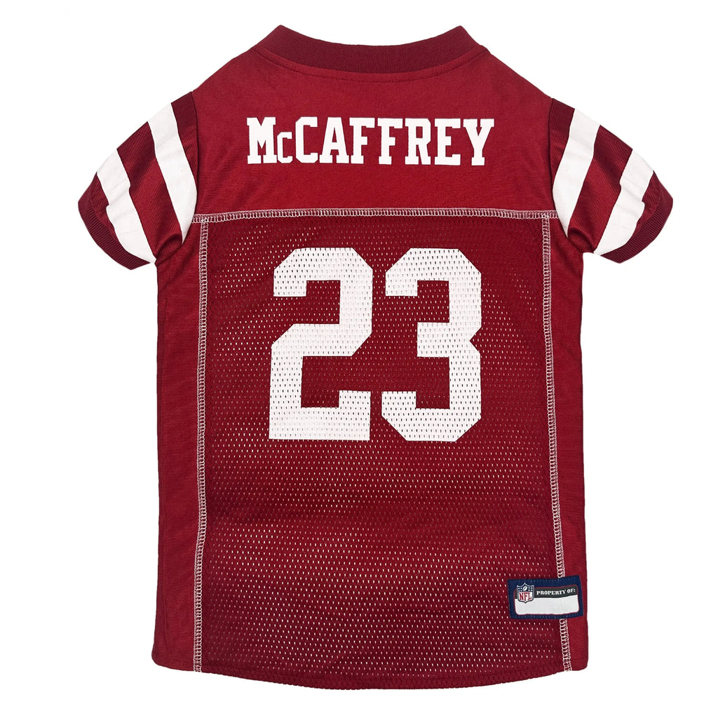 Christian Mccaffrey Pet Striped Jersey